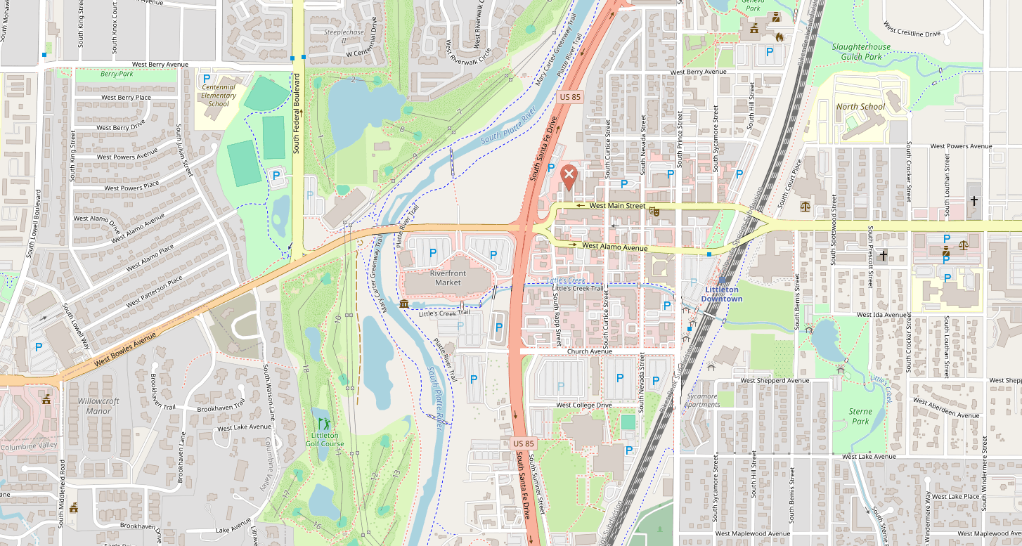 APILake location map